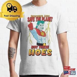 Captain Save The Planet Classic T-Shirt Unisex